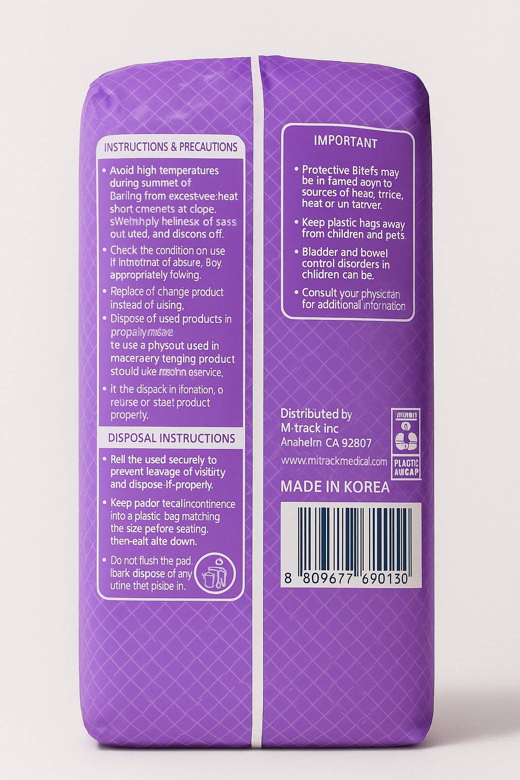 Silver House Adult Diaper – High Absorbency Large,XLarge-Made In Korea